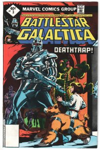 Battlestar Galactica #3 Whitman Cover (1979) Battlestar Galactica
