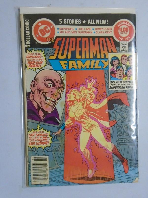 Superman Family #214, Water Stains 3.0 (1982)