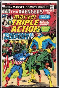 Marvel Triple Action #25 (1975) The Avengers