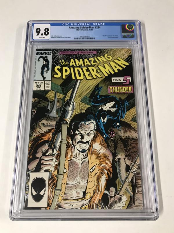 Amazing Spider-Man #294 CGC 9.8