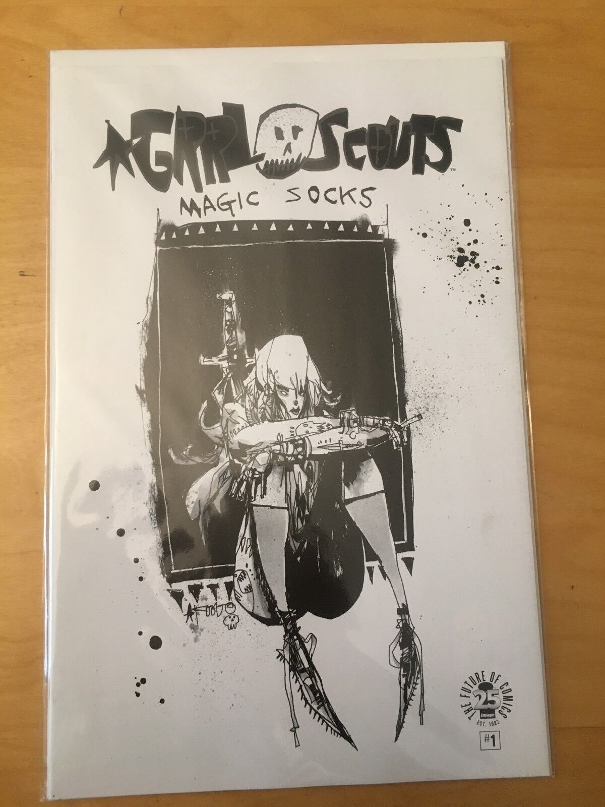 Grrl Scouts Magic Socks Comic Books Mahfood 1 2 3 4 Blindbox Variant