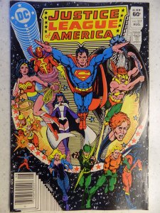 JUSTICE LEAGUE OF AMERICA # 217 DC BRONZE