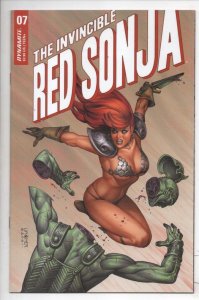 Invincible RED SONJA #7 B, NM, She-Devil, Linsner, more RS in store 2021 2022