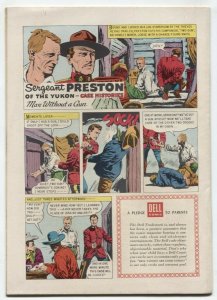 Sergeant Preston Of The Yukon #18 1956-Dell Silver Age FN+