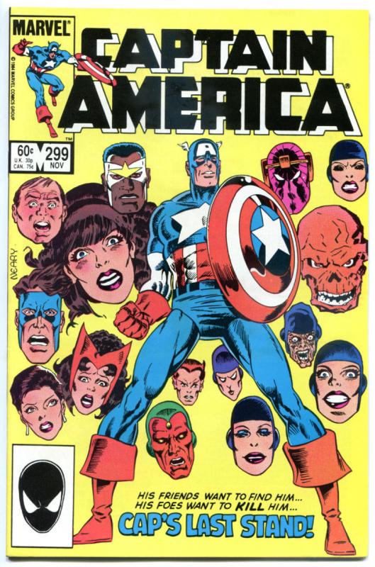 CAPTAIN AMERICA #290 291 292 293 294 295 296 297 298 299, VF/NM, 1968, 10 issues