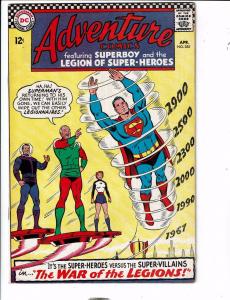 Adventure Comics # 355 VF DC Comic Book Feat. Superboy Legion Super Heroes RG1