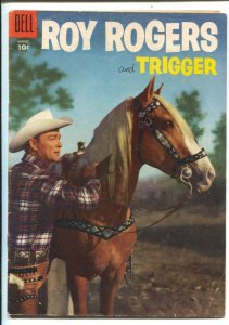 Roy Rogers and Trigger #921955-Dell-Roy & Trigger photo cover-VG