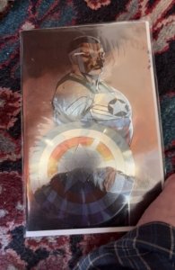 Captain America Whatnot #1 (2023) PRICE DROP! ULTRA-RARE FALCON AS CAP HOLO-FOIL