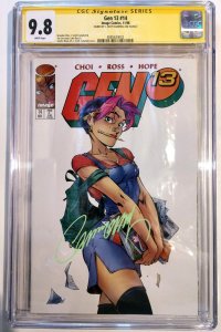 Gen 13 #14 (CGC 9.8, 1996) Signed by Scott Campbell
