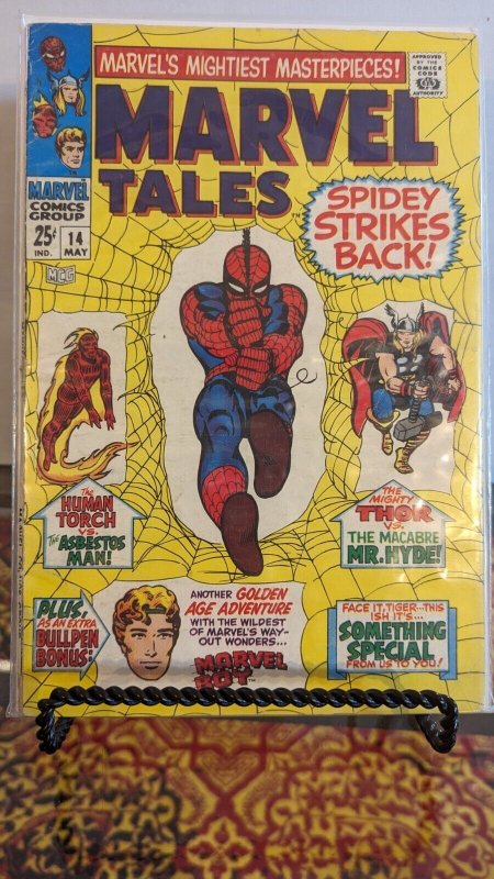 Marvel Tales 14 1968 Thor Spider-Man Human Torch