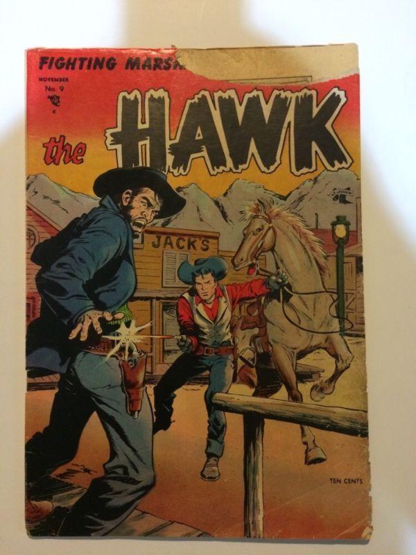 Hawk 9 GD- Joe Kubert Art St Jane