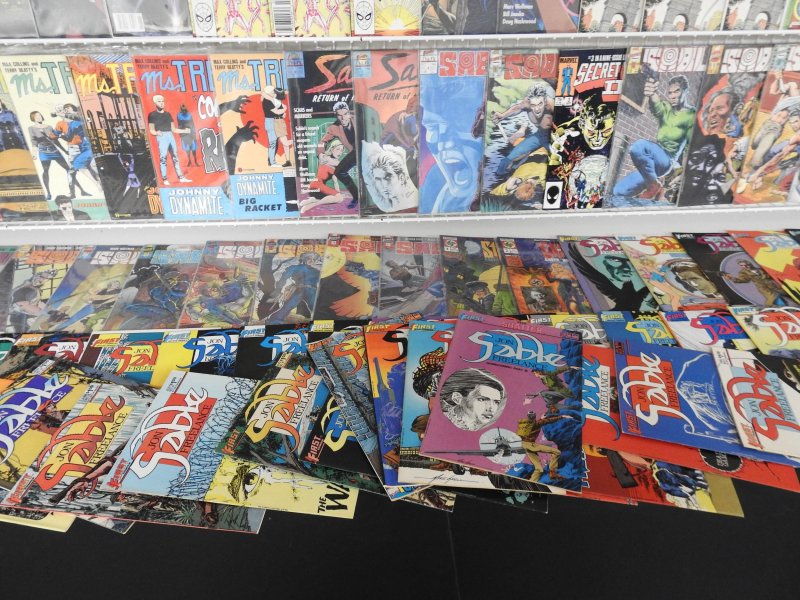 Huge Lot 170+ Comics W/ New Mutants, Iron Man, Sable, +More! Avg FN/VF Condition