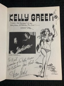1982 KELLY GREEN #1 Stan Drake & Leonard Starr SIGNED 2x SC FN 6.0 1st Dargaud