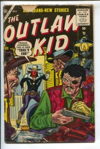 Outlaw Kid #6 1955-Marvel-Joe Maneely cover-Doug Wildey hooded menace story-G