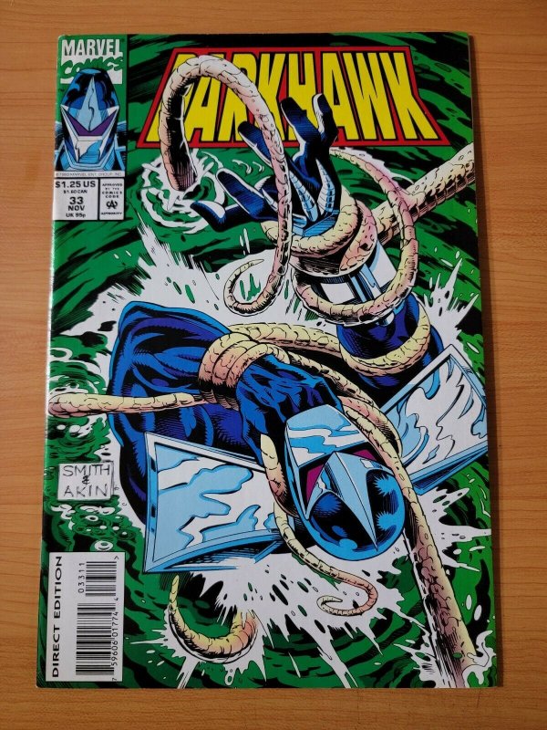 Darkhawk #33 Direct Market Edition ~ NEAR MINT NM ~ 1993 Marvel Comics 