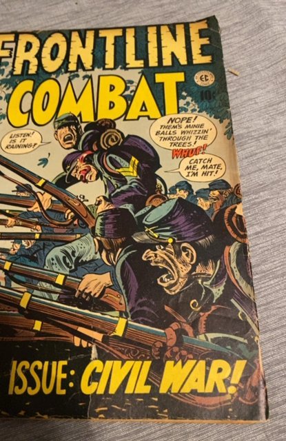 Frontline Combat #9 (1952)Rc golden age war series