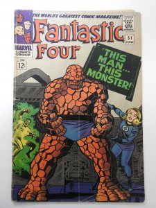 Fantastic Four #51 (1966) VG- Condition