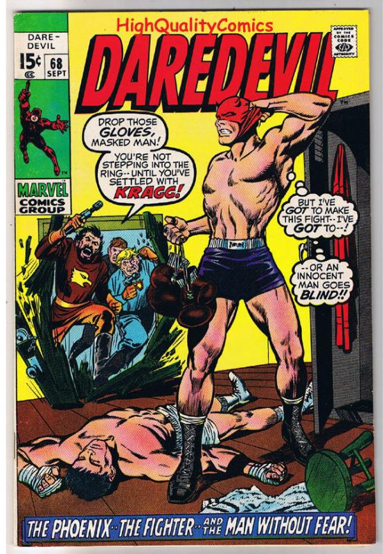 DAREDEVIL #68, FN+, Gene Colan, Phoenix, Fighter, 1964, more DD in store