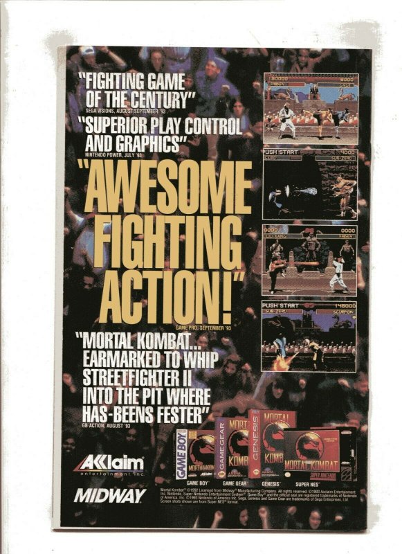 WEB OF SPIDER-MAN #107 (9.0) SANDBLASTED BY SANDSTORM!! 1993