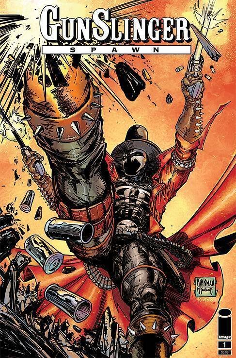 Gunslinger Spawn # 1 Kirkman Cover E NM Image