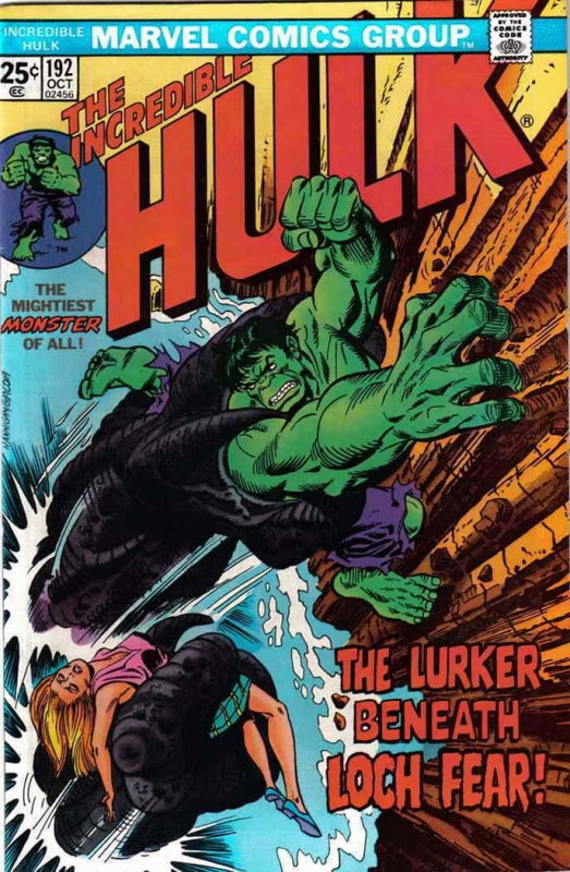 Incredible Hulk, The #192 VF; Marvel | save on shipping - details inside 