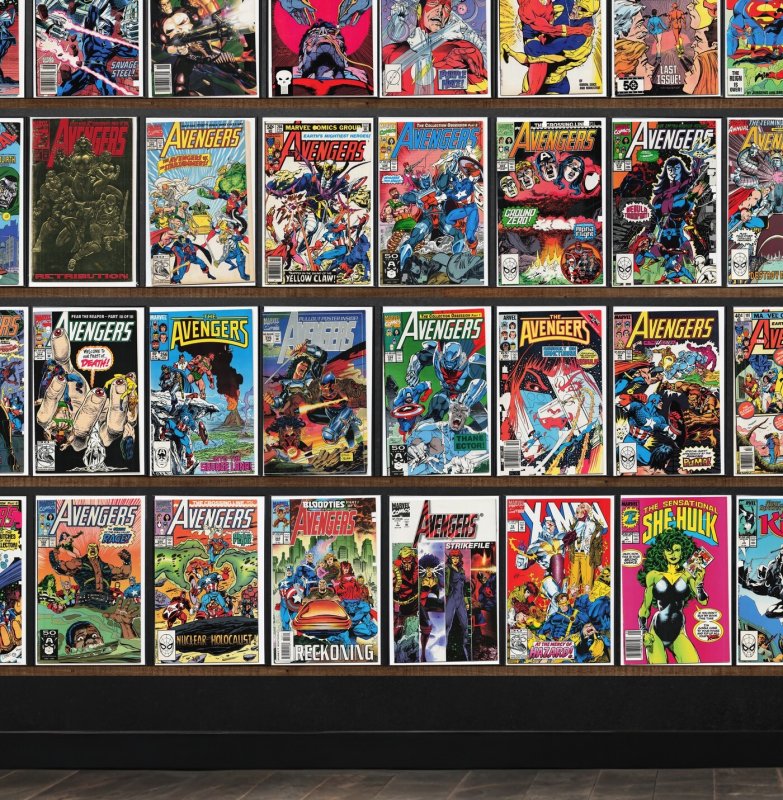 Huge Lot 150+ Comics with The Avengers, The Spectacular Spider-Man & More!