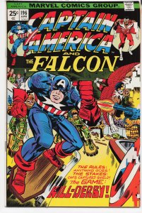 Captain America #196 (1976) Captain America and the Falcon