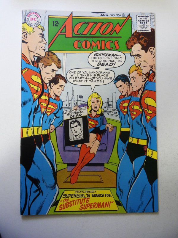 Action Comics #366 (1968) FN+ Condition