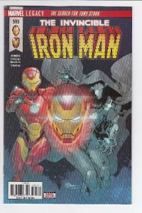 INVINCIBLE IRON MAN (2017 MARVEL) #595