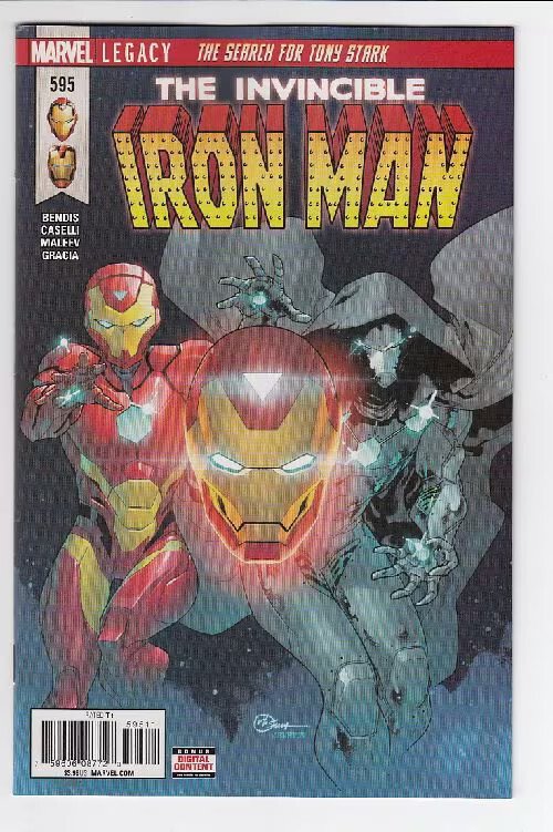 INVINCIBLE IRON MAN (2017 MARVEL) #595