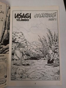 Sakai 1986 TMNT USAGI YOJIMBO #1 Fantagraphics Books, 2nd Print NICE SEE PICS!