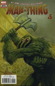 Man-Thing (5th Series) #5 VF/NM ; Marvel | R. L. Stine Last Issue