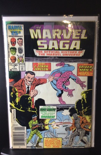 The Marvel Saga The Official History of the Marvel Universe #7 (1986)