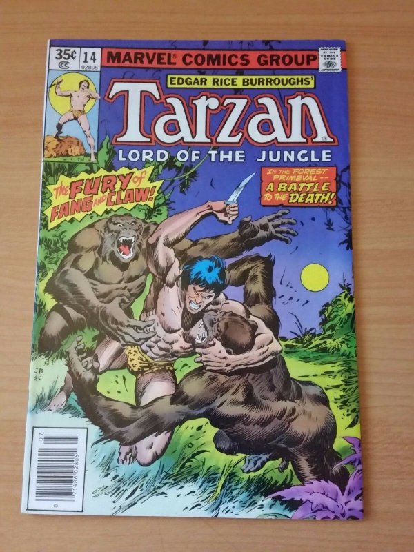 Tarzan #14 ~ VERY FINE - NEAR MINT NM ~ 1978 MARVEL COMICS