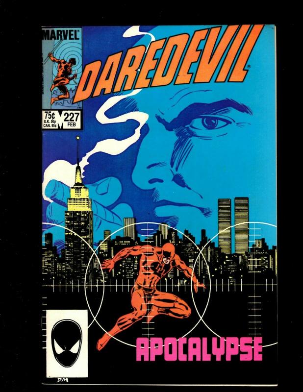 10 Daredevil Marvel Comic Books #221 223 224 225 226 227 228 229 230 231 HY2