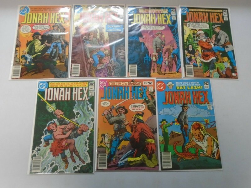 Bronze Age Jonah Hex lot 14 different from #23-79 avg 5.0 VG FN (1979-83 DC)