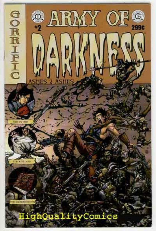 ARMY of DARKNESS #1 2 3 4, Ashes to Ashes, NM+, Movie, Cult, more AOD in store