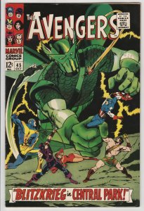 The Avengers #45 (1967) VF/NM Glossy and Bright!