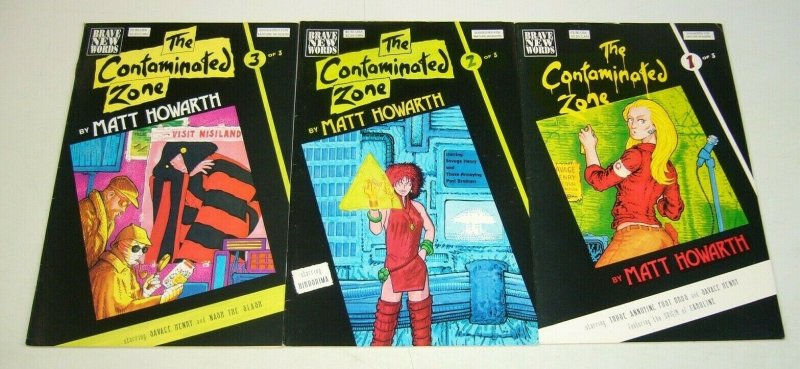 Contaminated Zone #1-3 FN complete series matt howarth savage henry post brother