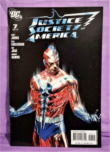 Geoff Johns JUSTICE SOCIETY of AMERICA #1 - 8 Alex Ross Covers (DC, 2007)!