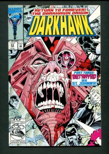 Darkhawk #20 #22 #23 #24 (SET OF 4) 8.5VFN+  Mike Manley Covers & Art / 1992