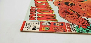 WHERE MONSTERS DWELL #5 (1970) Marvel