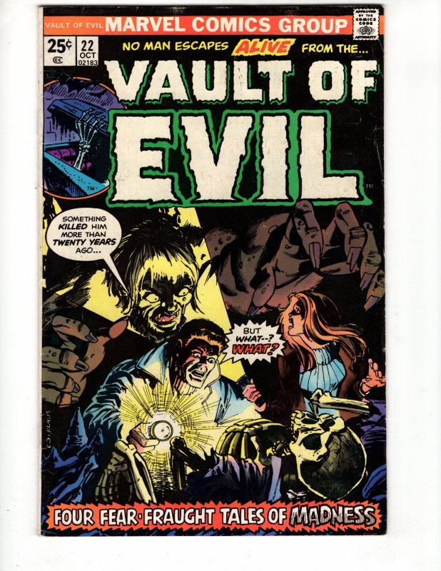Vault of Evil #22  (1975) / ID#301