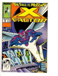 X-Factor # 24 VF/NM Marvel Comic Book 1st Archangel Appearance X-Men Storm RJ7