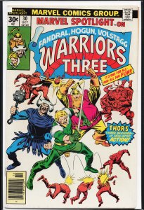Marvel Spotlight #30 (1976) The Warriors Three