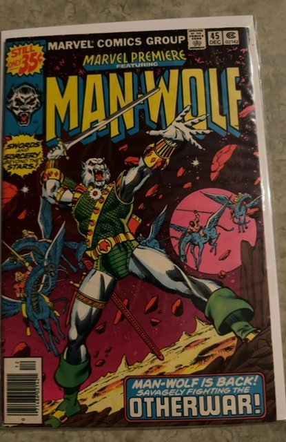 Marvel Premiere #45 (1978) Man-Wolf 