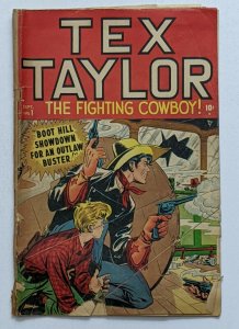 Tex Taylor #1 (Sept 1948, Timely) Good- 1.8 Syd Shores cover 