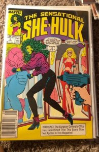 The Sensational She-Hulk #4 Newsstand Edition (1989)