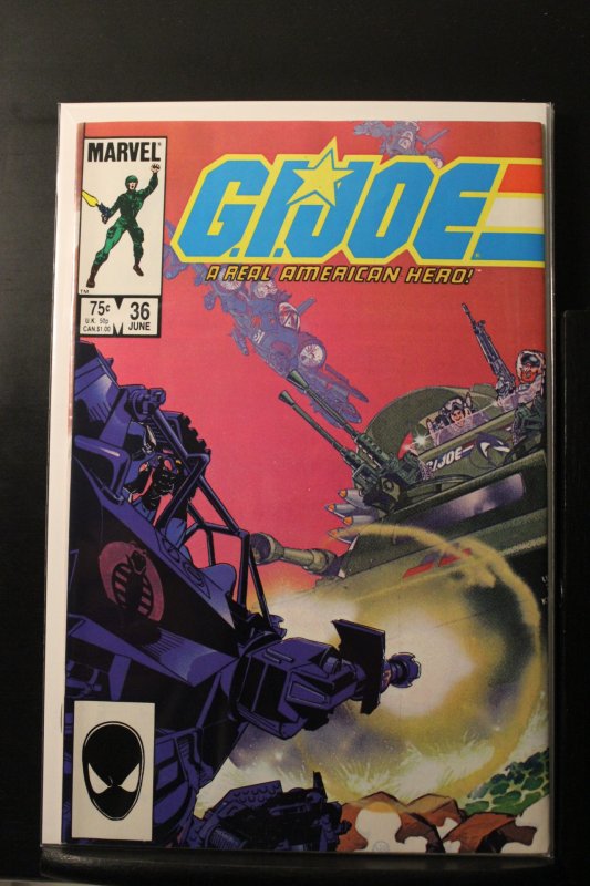 G.I. Joe: A Real American Hero #36 Second Printing Variant (1985)