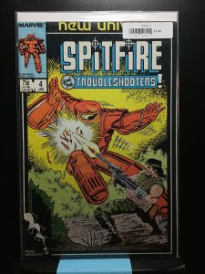 Spitfire and the Troubleshooters #4 Direct Edition (1987)
